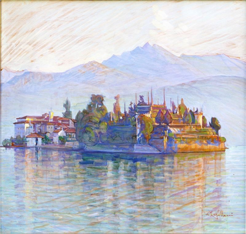 Isola Bella allalba Isola Bella allalba